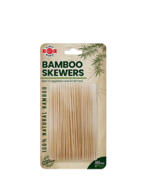 Espeto de bambu 4 polegadas - Pacote com 300