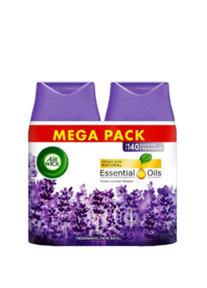 Refil para aparelho Airwick automático  Mega Pack (2) - Lavanda - 250ml