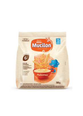 Mucilon  Multicereais - Sachê 360g - caixa c/9 sachês