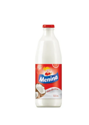 Leite de coco Menina - 500ml - caixa c/24