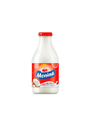 Leite de coco Menina - 200ml - caixa c/24