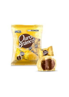 Ouro Branco - Bombom Lacta - pacote 1kg - caixa c/10