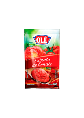Extrato de tomate - Sachê Olé 300g - 32 unidades