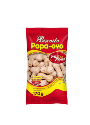 Biscoito Polvilho Papa Ovo - 170g caixa c/ 28