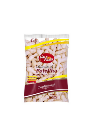 Biscoito Polvilho Tradicional Vale do Prata - 300g - Caixa c/15 unidades