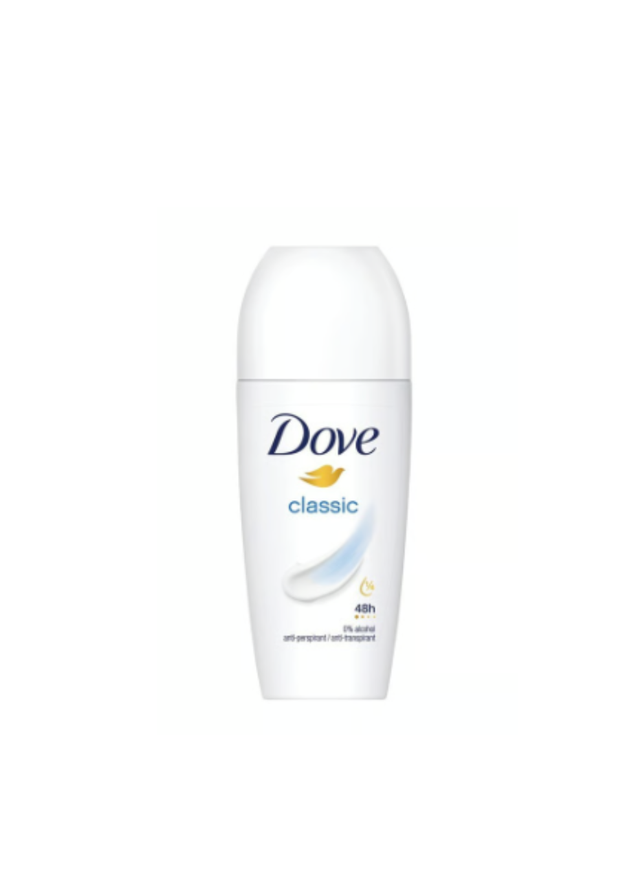 Dove desodorante Roll-on women classic 50ml - Pack c/6