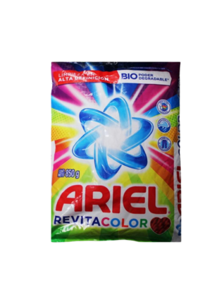 Sabão em pó Ariel REVITACOLOR 850G