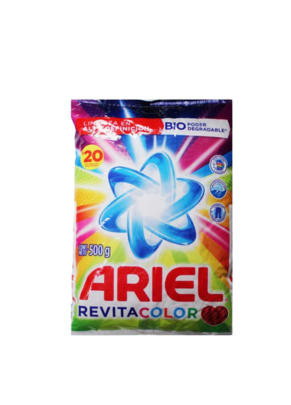 Sabão em pó Ariel REVITACOLOR 500g