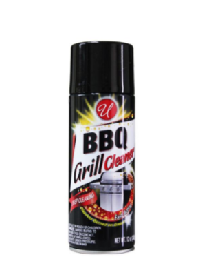 Limpador aerosol para churrasqueira