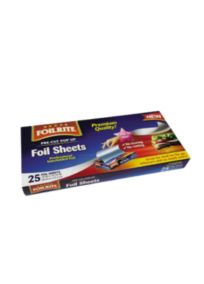 Pack Foilrite 25 Folhas Metálicas 12×10.75 IN