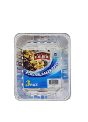 Forma de alumínio  Roaster/Baker 3 pack
