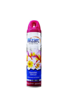 Spray aromatizador e neutralizador de ambiente Wizard Aroma Havaiian Retreat