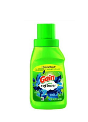 Amaciante de roupas Gain - 306ml