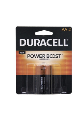 Pilhas Duracell AA c/ 2
