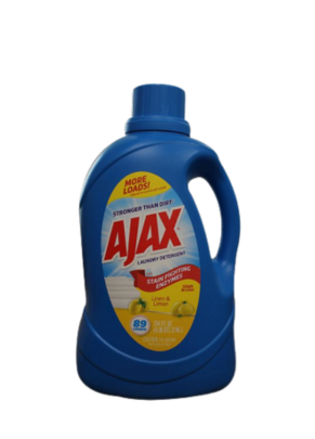Ajax Sabão líquido para roupas - Line & Lemon - 3,96l