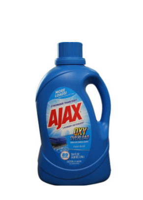 Ajax Sabão líquido para roupas - Oxy Overload - 3,96l