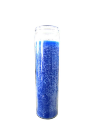 Vela de 7 dias - Azul 10oz