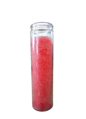 Vela de 7 dias -Rosa 10oz