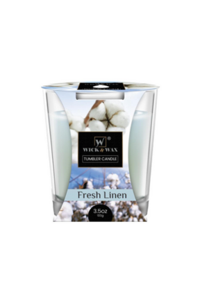Tumbler Cand Fresh Linen -  100g