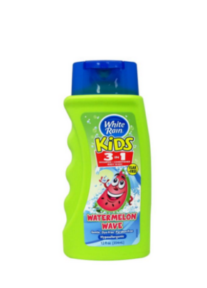 White Rain 3 em 1 Kids - Watermelon Wave 354ml