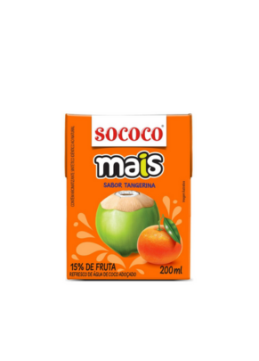 Água de coco  Tangerina - Sococo - 200ml