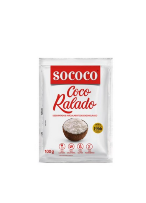 Coco ralado - Sococo - 100g