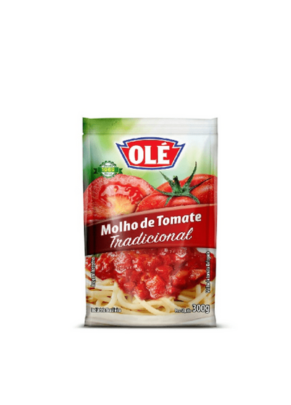 Molho de tomate - Sachê Olé 300g - 32 unidades