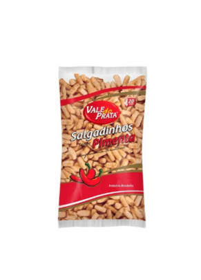 Salgadinho Pimenta Vale do Prata - 120g - caixa c/ 40 unidades