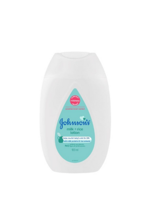 Loção de Leite e Arroz para Bebês Johnson's - 100ml - Caixa c/12
