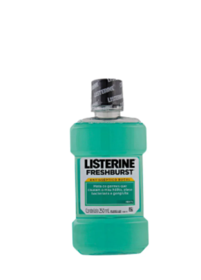 Enxaguante bucal Listerine - 250 ml Freshburst - caixa c/12