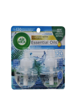 Refil Airwick 2pack Oil Fresh Waters